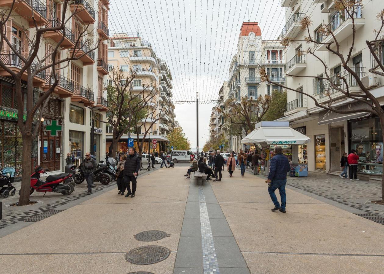 Ag.Sofias Pedestrian Area Luxury Ap. & Big Balcony Lejlighed Thessaloníki Eksteriør billede